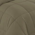 Sweet Home Collection RV Short Queen Comforter Set for RV Camper - Comforter Set with Fitted & Flat Sheet, 4 Pillowcases - Tailored for RV Short Queen Beds - Cozy Essentials for Your RV Bedroom, Sage