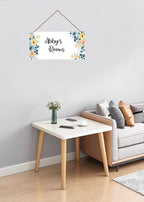 Personalized Flowers Sign Lovely Planet Wall Decor For Kids Room Decoration Nursery Decor Clear Decorations For Little Man Cave Wall Art Decor For Boys Room Girls Bedroom