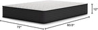 Signature Design by Ashley Limited Edition Firm 12 Inch Hybrid Mattress with Gel Memory Foam and Edge Support for Cool Sleep and Pressure Relief, California King, Fiberglass Free, Mattress In A Box