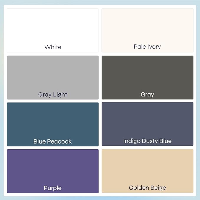 California Design Den 6-Pc Queen Size Sheet Set with 4 Pillowcases - 400 Thread Count 100% Cotton Sheets, Cooling Sateen Weave, Luxury Deep Pocket Bedsheets Set - Indigo Dusty Blue