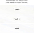 Plank+Beam Solid Wood Console Table, 36 Inch, Sofa Table, Narrow Entryway Table for Hallway, Behind The Couch, Living Room, Foyer, Easy Assembly, White