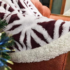 LOMAO Sherpa Fleece Blanket Fuzzy Soft Throw Blanket Dual Sided Blanket for Couch Sofa Bed (Rose Brown, 60''x80'')