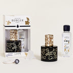 MAISON BERGER - Giftset Lampe Berger - Model Lolita Lempicka - Home Fragrance Diffuser - 4.7 x 3.2 x 3.2 inches - Includes Fragrance 250 milliliters - 8.45 Fluid Ounces (Black)