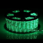 Green LED Rope Lights, 1080 LEDs Waterproof Rope Lights, 110V Cuttable Connectable Rope Lights Waterproof Decorative Lighting for Indoor/Outdoor, Patio, Halloween and Christmas Decorations