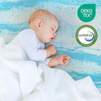 Mattress Topper Full, 2 Inch Gel Memory Foam Bed Topper for Full Size Bed, CertiPUR-US Certified, Blue