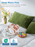 QUEEN ROSE Mattress Topper Twin Size, Pillow Top Extra Thick Mattress Pad, Soft Baffle Box Overfilled Down Alternative for Back Pain, 4 Corner Straps, White