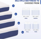 6 Inch Full Size Mattress, Gel Cooling Memory Foam Mattress in A Box, Medium Firm Feel for Back Pain Relief, CertiPUR US Certified