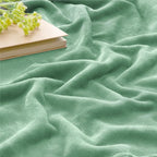 BEDELITE Fleece Blanket Dusty Green Throw Blankets for Couch & Bed, Luxury Plush Cozy Fuzzy Blanket 50" x 60", Super Soft Warm Lightweight Throw Blanket for Travel Camping