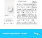 Tapo TP-Link Smart Button | Wireless Remote Dimmer Switch | 3-Way Control | Tap & Rotate HUB Required | 1+ Year Battery Life