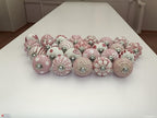 Dresser Knobs for Cabinets and Drawers - Assorted Multicolor Ceramic Pull Handle for Kitchen Cupboard Wardrobe Decorative Furniture Hardware - Pack of 25