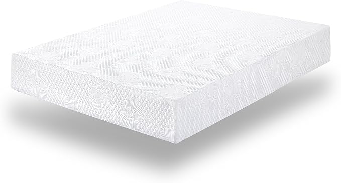 PrimaSleep King Mattress, 9 Inch Gel Memory Foam Mattress, Gel Infused for Comfort and Pressure Relief, CertiPUR-US Certified, Bed-in-a-Box, Medium Firm, King Size