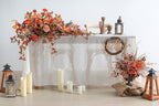Orange Artificial Flowers Combo Box Set Fall Silk Flowers Fake Rose for DIY Floral Arrangements Wedding Bouquets Centerpieces Baby Shower Party Home Decorations