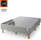 ZINUS GOOD DESIGN Award Winner Justina Metal Mattress Foundation, 16 Inch Platform Bed, No Box Spring Needed, Twin, Grey