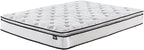 Signature Design by Ashley Queen Size Bonnell 10 Inch Firm Pillowtop Hybrid Mattress with Cooling Gel Memory Foam
