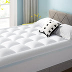 Best Price Mattress 4 Inch Pillowtop Mattress Topper and Pad Combo, 2 Inch Egg Crate Foam Mattress Topper, 2 Inch Plush Mattress Pad, Certified Safe Foam and Fabric, Dorm Essentials, Twin