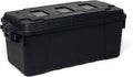 Plano Storage Trunk, Black, Medium, Lockable Storage Box, Airline Approved Sportsman Trunk, Hunting Gear and Ammunition Bin, Heavy-Duty Containers for Camping, 68-Quart