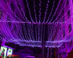 Twinkle Star, 6 Inches Indoor Outdoor, LED String Light for Christmas Wedding Party Home Garden Bedroom Outdoor Indoor Wall Decoration (Purple)