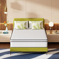 PayLessHere | 12 Inch Full Mattress | Medium Firm Hybrid Mattress | White | with High-Density Foam and Breathable Cover | Pocket Spring Design, Pressure Relief | Bed in a Box, CertiPUR-US Certified