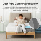 Novilla Twin Bed Mattress, 8 Inch Twin Size Mattress with Gel Memory Foam for Cooling Night Sleep, Pressure Relief & Comfort Sleep, CertiPUR-US Certified