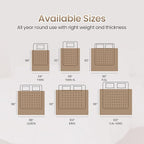 Utopia Bedding Comforter Duvet Insert, Quilted Comforter with Corner Tabs, Box Stitched Down Alternative Comforters King Size (Beige)