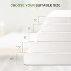 Full Mattress in a Box, 6 inch Mattresses for Platform Bed Double Size Daybed Bunk, Memory Foam Medium Firm