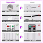 Purple Curtain Light for Bedroom, 300 LED 9.8ft x 9.8ft Window Fairy Curtain String Light with 16 Hooks, 8 Models Remote Control for Wedding Party Home Garden Indoor Decorations