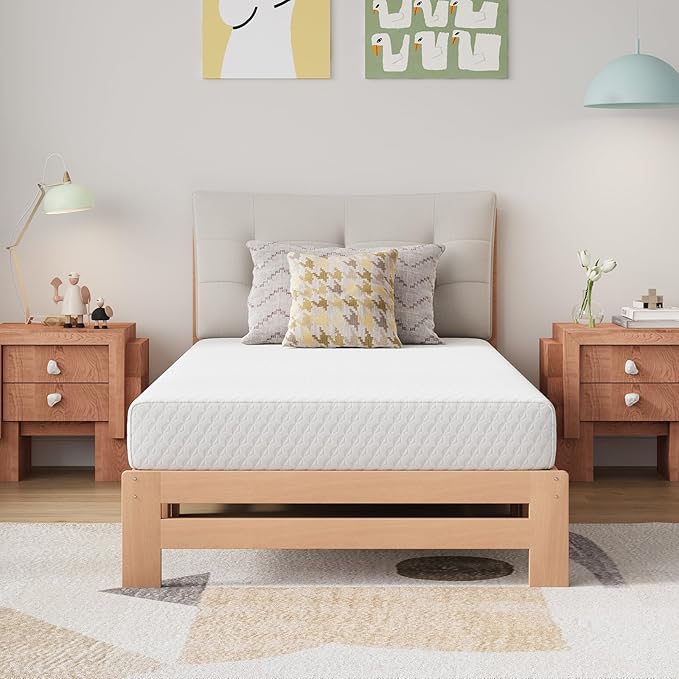 Novilla Full Size Mattress, 8 Inch Memory Foam Mattress Full for Pressure Relief & Comfort Sleep, Removable Washable Cover, CertiPUR-US Certified Full Mattresses in a Box, Medium Firm