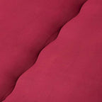 MAXYOYO Japanese Floor Futon Mattress - Thicken Sleeping Pad, Foldable Roll Up Mattress Topper, Guest Floor Bed, Burgundy, Queen