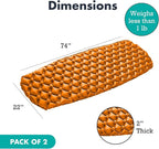 Ultralight Sleeping Mat - Inflatable & Compact Camping Air Mattress for Backpacking, Hiking- New