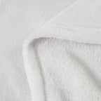 BEDELITE Fleece Blankets Queen Size White Throw Blankets for Bed, Luxury Plush Cozy Fuzzy Blanket 90x90 inches, Super Soft Warm Lightweight Throw Blanket All Seasons Suitable