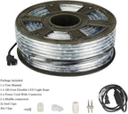Green LED Rope Lights, 1080 LEDs Waterproof Rope Lights, 110V Cuttable Connectable Rope Lights Waterproof Decorative Lighting for Indoor/Outdoor, Patio, Halloween and Christmas Decorations