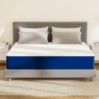 Swbvs Firm Double Mattress, 10 Inch Cooling Memory Foam Full Size Mattress with Removable Zippered Cover for Easy Cleaning, Pressure Relief & Firm Support
