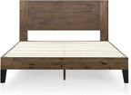 ZINUS Tonja Wood Platform Bed Frame with Headboard, Mattress Foundation with Wood Slat Support, No Box Spring Needed, Easy Assembly, Queen