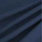 NICETOWN Navy Blue Blackout Draperies Heat Insulated Curtain 95 inch - Extra Long Thermal Insulated Shades for Bedroom, Living Room, Yard, Laundry, Pantry, Garage - 1 Pair, W52 x L95