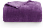 BEDELITE Fleece Blanket Twin Size Purple Throw Blankets for Couch & Bed, Luxury Plush Cozy Fuzzy Blanket 60x80 inches, Super Soft Warm Lightweight Throw Blanket for Travel Camping