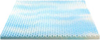 ZINUS 2 Inch Swirl Gel Cooling Memory Foam Mattress Topper, Smaller, More Convenient WonderBox Packaging, Cooling, Airflow Design, CertiPUR-US Certified, Full