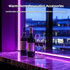 Short LED Strip Lights Purple 5V USB Not Dimmable Flexible COB LED Rope Lights 320LEDs/m Purple Super Bright Bendable Small Tape Lights for Living Room TV Lights Decoration (3.28FT/1M)