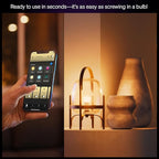 Philips Hue Smart LED A19 Bulb, White & Color Ambiance, E26 Base, 7.2W, Full Spectrum Light 1000K-20000K, 810 Lumens, Dimmable, Works with Alexa, Google, & Apple Home,1pk