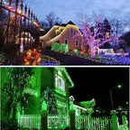 String Lights,LED Copper Wire Lights, Each Set 33ft/10M 100LEDs and 2 Remote Control.AA Battery Powered,Decor Rope Lights for Holiday,Wedding, Parties.(Green)