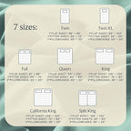 LuxClub 4 PC Queen Sheet Set, Deep Pockets Wrinkle Free Cooling Bed Sheets Hotel Bedding for Women, Men, Kids & Teens, Includes 1 Fitted Sheet, 1 Flat Sheet and 2 Pillowcases - Silky Soft Light Teal