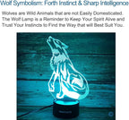 3D Wolf Decor Lamp with Remote, 7 Color Changing Night Light Toys, Birthday Gift for Kids Girls Boys