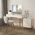 Hollywood Vanity Mirror with Lights 24 Bulbs 32 x 24 Large Hollywood Makeup Lighted Mirror for Wall Mounted or Tabletop LED Vanity Mirror 3 Color USB 10X Magnifier Hollywood Makeup Mirrors