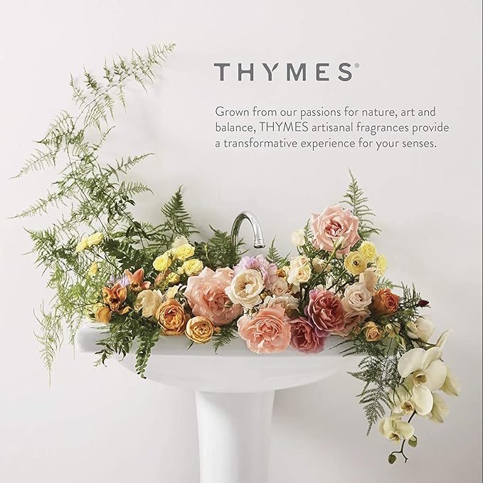 Thymes Mandarin Coriander Reed Diffuser Oil - Room Fragrance Oil - Flameless Home Fragrance7.75 Fl Oz