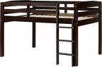 Concord Junior Loft Bed, Twin, Cappuccino