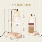 Marycele House Warming Gifts New Home, Candle Warmer Lamp Housewarming Gifts for Couples Women Friends, Wax Melt Warmer Lamp, Unique Gift Ideas for Home Living Room Decor