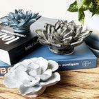 CHIVE ‘Coral’ Artificial Plant — Beautiful, Decorative Ceramic Flower — Unique Tablescape Piece — Small Set of 3 (Flowers)…