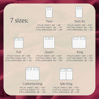 LuxClub 3 PC Sheet Bed Sheets Deep Pockets Wrinkle Free-Kids-Fitted Sheets Machine Washable Hotel Bedding Silky Soft - Burgundy Twin