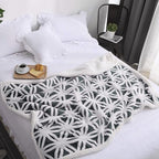 LOMAO Sherpa Fleece Blanket Fuzzy Soft Throw Blanket Dual Sided Blanket for Couch Sofa Bed (Dark Grey, 90''x90'')