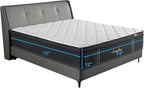 Full Size Mattress,12 Inch Hybrid Full Mattress in a Box with Memory Foam & Individual Pocket Spring for Edge Support,Pressure Relief,Medium Firm,CertiPUR-US.
