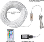 Minetom Rope Lights Color Changing, 16 Colors 108 FT 330 LED String Lights with Remote Timer, Waterproof Christmas String Light for Outside Bedroom Indoor Outdoor Decoration